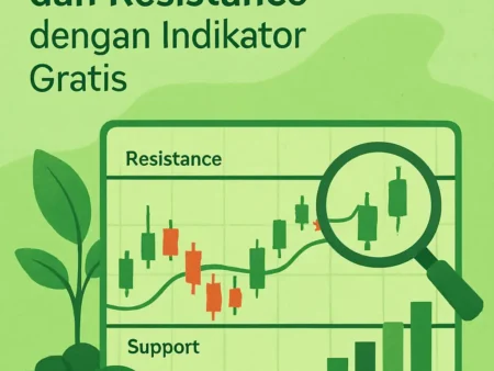 Mengidentifikasi Level Support dan Resistance dengan Indikator Gratis